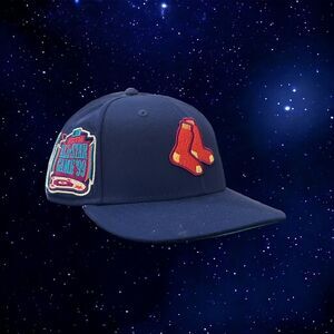 7 1/4 - Boston Red Sox - Interstellar Jelly Collection HATCLUB Space Jam Hat